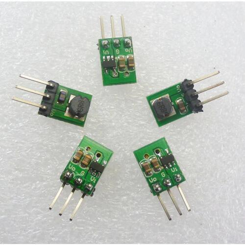 DD0503MA*5 Ultra mini DC 3.7V 4.5V 5V to 3.3V DC DC Step Down Converter Buck Module for 18650 ESP8266 CC1101 SI4432 SI4463