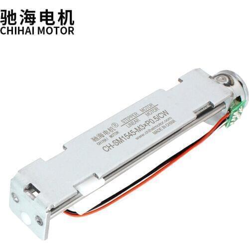 ChiHai Motor CH-SM1545-M3*P0.5 15mm micro slider linear stepping motor screw motor with bracket stepper motor
