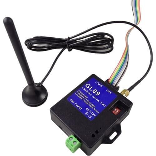 GL09 8 Channel Battery Operated App Control GSM Alarm Systems SMS Alert Security System 2019