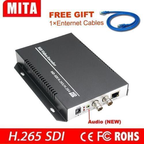 HD H.265 SDI iptv encoder for Live Broadcast to Youtube Wowza Facebook Ustream