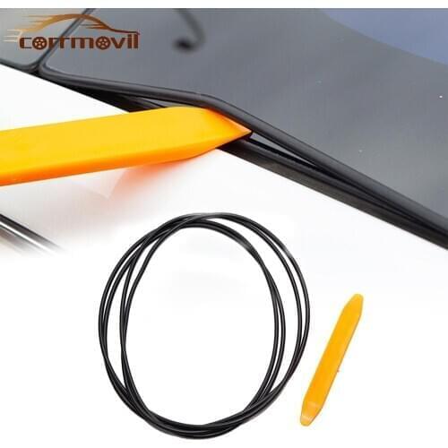 Car Windshield Roof Wind Guard Noise Lowering Reduction Seal Kit Skylight Glass Sealing Strip Auto Accessories For Tesla Model 3