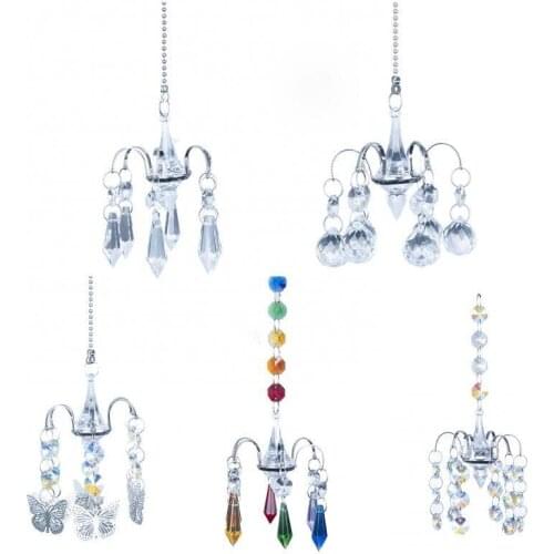 Outdoor Window Rhinestone Sparking Pendant Hanging Ornament Home Garden Decor Aesthetic Room Decor