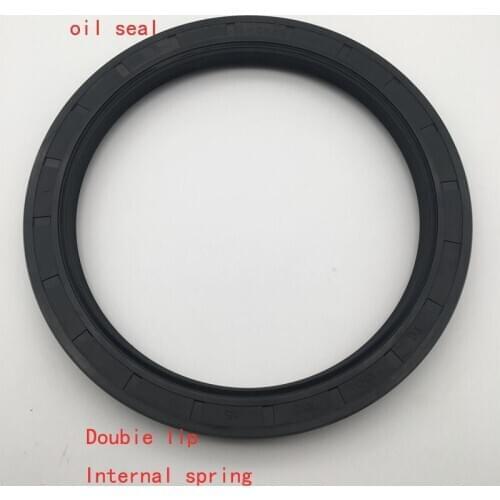 NBR framework oil seal TC 140 145 150*165*10 12 13 14 15mm double lip with clamp spring