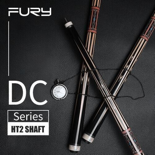 New Arrival FURY Pool Cue Sitck Billiard Taco De Billar With 12.5mm Tip 2nd Generation HT Shaft Fashionable Decal Naked Wrap