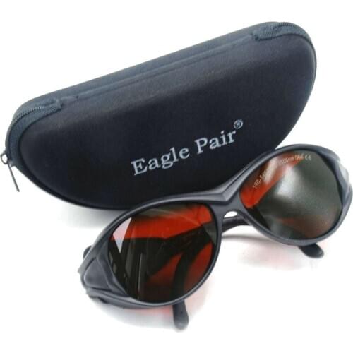 OD 4+ 190nm-540nm 800nm-2000nm Wavelength Laser Safety Glasses f 405nm,450nm,532nm 808nm 980nm 1064nm Laser Light Eye Protection