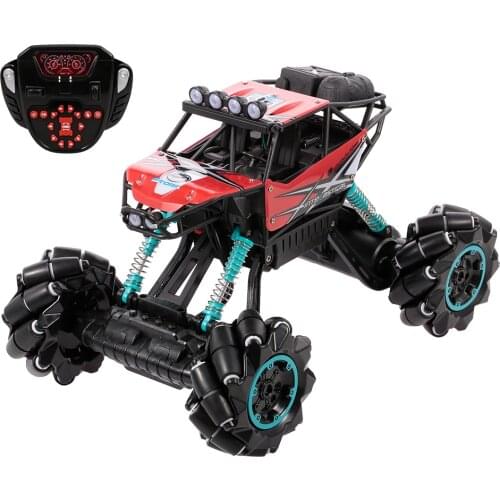 RC Racing 338-1A Car 4WD 2.4G Stunt Drift Climbing Car Ten-way omni-directional RC Off-road Car Birthday Gift with Transmitter