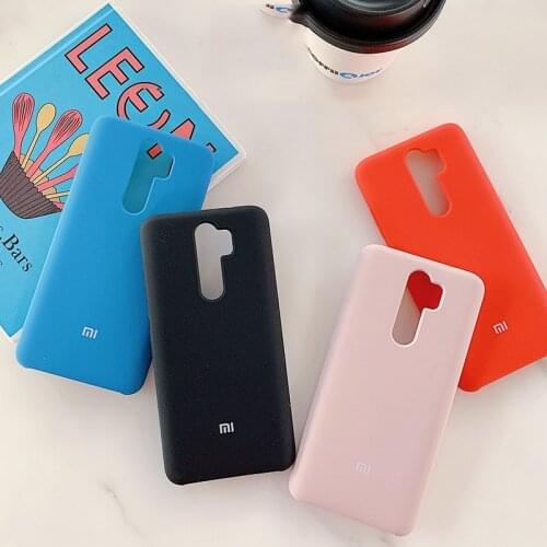 Original Redmi Note 8 Pro Silicone Case Baby-Skin Soft Touch Silky Protective Cover For XIAOMI MI NOTE 8 Pro