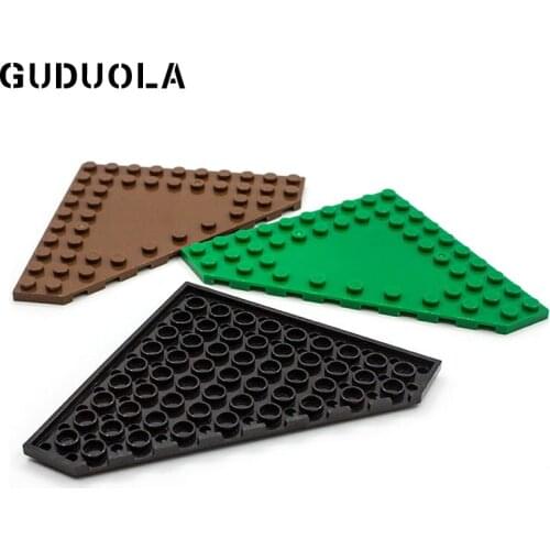 Guduola Special Brick Plate 10x10 without Corner without Studs in Center 92584 MOC Building Block Toys Education Parts 5pcs/LOT