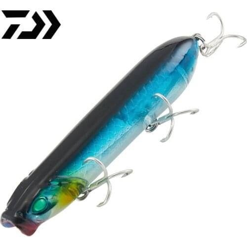 DAIWA Hard Fishing Lures Hard Bait Laser Minnow Treble Hook Wobbler Crankbait Professional Fishing Tackle Accessories 16G 10CM