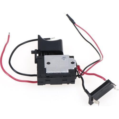 1Pc DC 7.2-24V Plastic Shell Cordless Drill Trigger Switch Cordless Drill Speed Control Trigger Switch