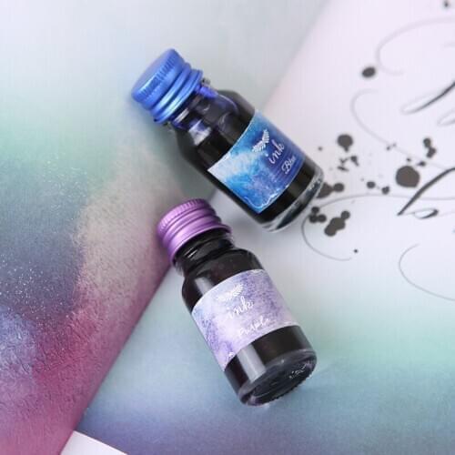 10 Colors X 10ml, Non Carbon Ink, Fountain Pen Ink,dip Pen Ink