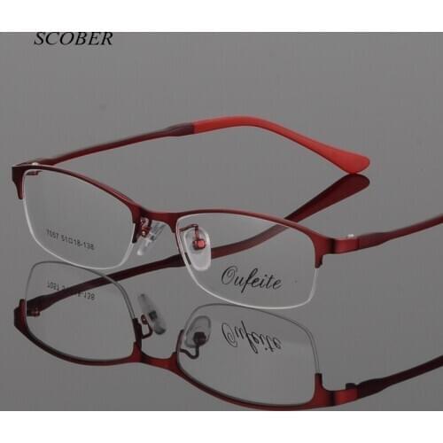 2020 elegant alloy spectacle Frames women fashion grand half-frame glasses star the same paragraph metal glasses frame men