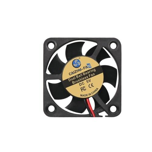 40mm Blower 4010 40x40x10mm DC Brushless Turbo Blower 3D Printer Fan 5V 12V 24V 4CM Double Ball Bearing Blower Black