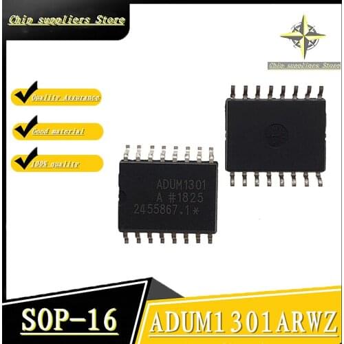 20PCS) ADUM1301ARWZ SOP-16 ADUM1301 SOP16 Three-channel digital isolator Brand new original