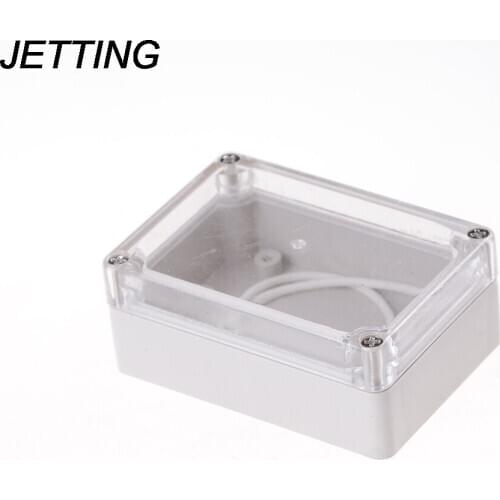 83x58x33mm Waterproof Enclosure Case Clear Cover Plastic DIY Electronic Project Instrument Box 1pc