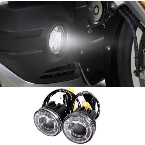 For Honda Goldwing Accessories Gold Wing Tour GL1800 2018 -up Motorcycle LED Fog Light Bracket Button