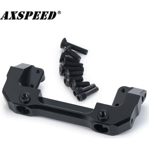 AXSPEED RC Car Front Servo Mounts Aluminum Alloy Base Stand for 1/10 RC Crawler Car SCX10 III AXI03007 Upgrade Parts