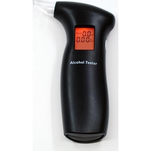 Digital Breath Alcohol Tester With Audible Alert Safe Driving With Key Chain Quick Response Alcohol Detector Breathalyzer