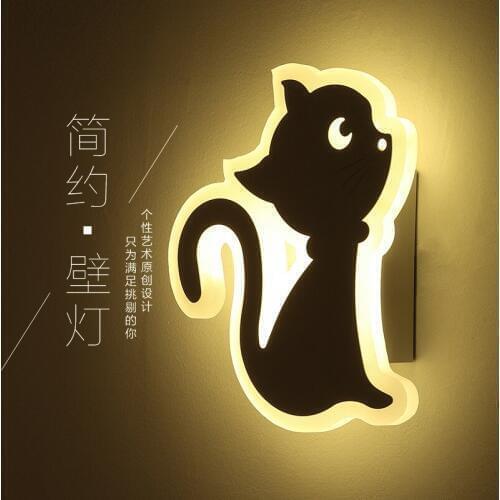 Children bedroom lights 12W home lighting lamps creative hallway lamp personality bedside led wall lamp