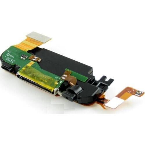 For iPhone 3GS Charging Port Connector Flex Cable Ribbon Assembly Black White