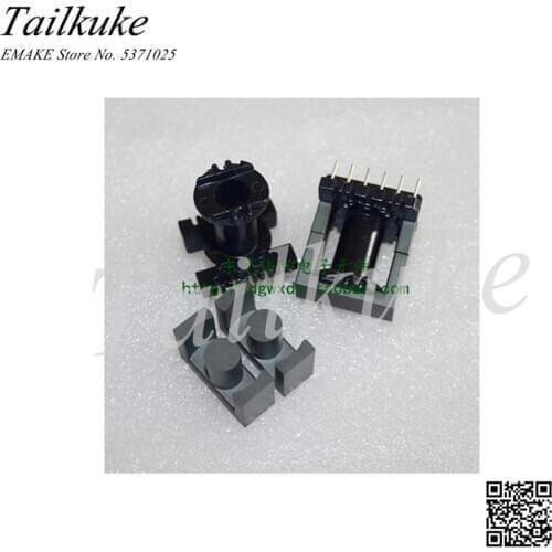 EC2834 magnetic core supporting vertical skeleton 6+6 ferrite PC40 planar core EC28 transformer core