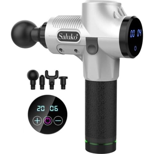 H7JC Electric Muscle Massager Powerful Vibrating Massage Guns for Neck Back Shoulders