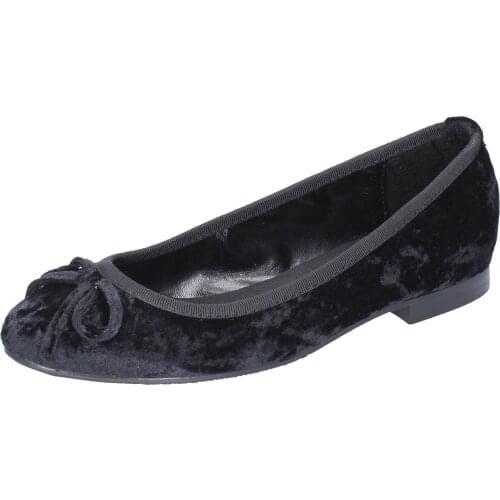 FRANCESCO Milan ballet flats woman Black Velvet