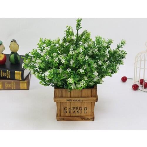 Simulation plastic flower gypsophila flower babys breath plant artificial grass garden decoration Garland accessories