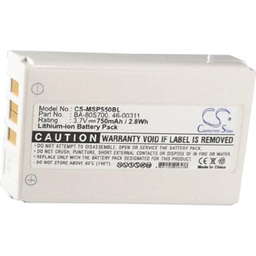 Cameron Sino 750mAh Battery for CipherLab 8001, for Metrologic MK5502, MK5502-79B6107, MK5502-79B614,MK5502-79B639,MS5500,SP5500