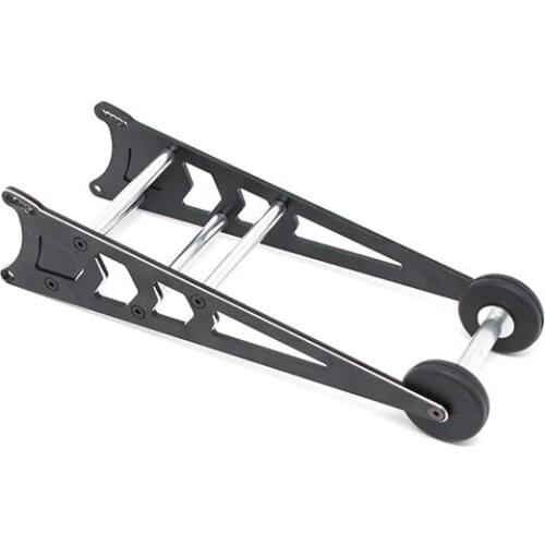 Metal Wheelie Bar Kit Upgrade Parts Set for 1/10 Traxxas 2WD Slash Rustler Stampede Bandit,1