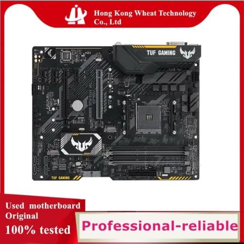 For ASUS TUF X470-PLUS GAMING Motherboard Socket AM4 DDR4 For AMD X470 Original Desktop Mainboard Used Mainboard