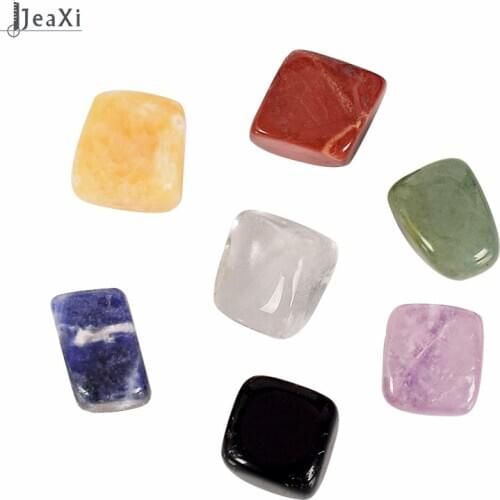 7 piece/set Chakra Tumbled Stone bulk Gemstone Rock And Mineral Crystal Natural polish Healing Stone for feng shui decorating