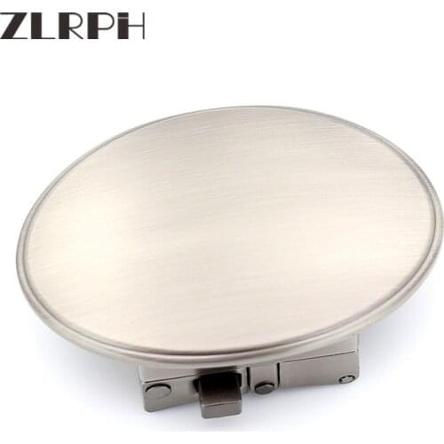 ZLRPH New Mens Business Alloy Automatic Buckle Unique Men Plaque Belt Buckles Ratchet Men Apparel Accessories