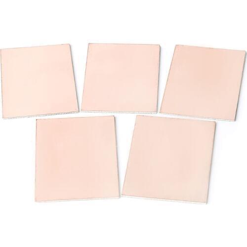 OOTDTY One Single Side Glass Fiber PCB Copper Clad Plate Laminate Circuit Board 5x7cm