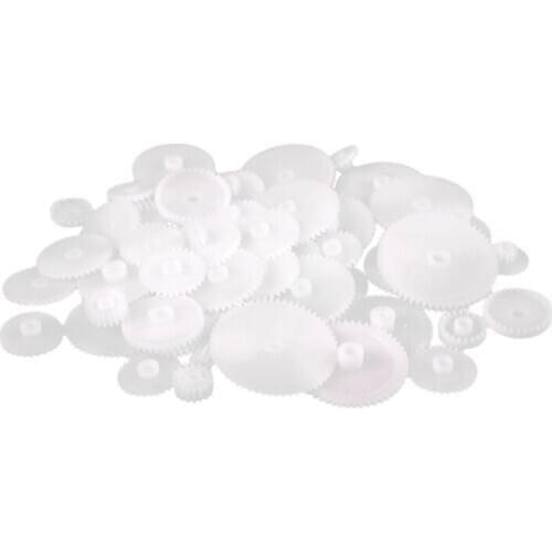 58 styles Plastic Gears Cog Wheels All The Module 0.5 Robot Parts DIY Necessary Promotion