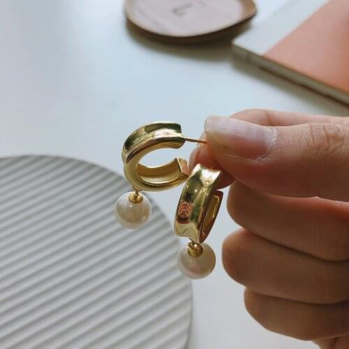 Серьги с жемчугом Seyixu China At AliExpress