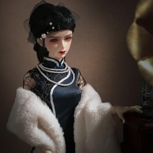 Shuga Fairy Hame Doll BJD 1/3 BJD Toys dolls fullset Chinoiserie Cheongsam Girl Gifts movable joint one piece dress