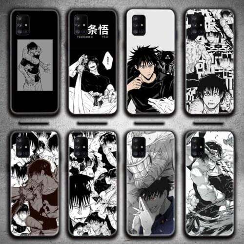 Toji Fushiguro Jujutsu Kaisen Phone Case For Samsung Galaxy A52 A21S A02S A12 A31 A81 A10 A30 A40 A50 A70 A80 A71 A51 5G
