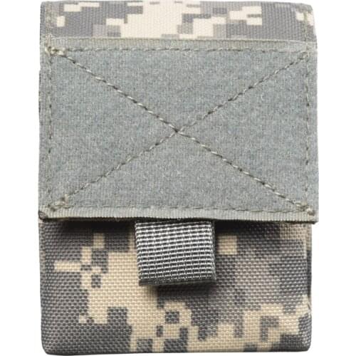 Military Molle Pouch Tactical Single Pistol Magazine Pouch Sheath Airsoft Hunting Ammo Camo Bag Newest
