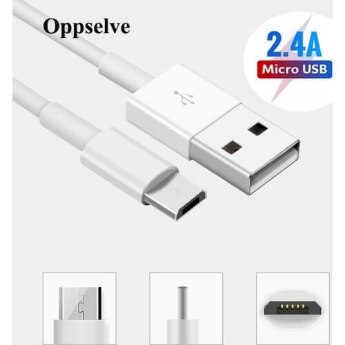 0.5m/1m/2m Micro USB Cable 2.4A Fast Charge Data Cable Fast Charging Data Android USB Charger Cable For Samsung Xiaomi Redmi