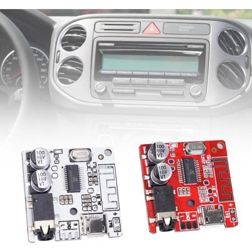 1 Set New DIY Bluetooth-compatible Audio Receiver Universal Lossless PVC Wireless Stereo MP3 Music Decoder Board for Amplifier