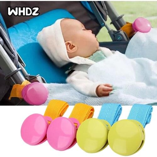 1Pair Baby Stroller Anti Tipi Clip Anti-slip Blanket Clip Fasteners Grippers Suspenders Sheet Holder Stroller Car Seat Accessory
