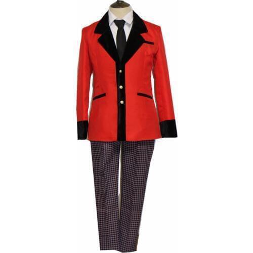 2018 Kakegurui Compulsive Gambler Ryouta Suzui Ryota Cosplay Costume