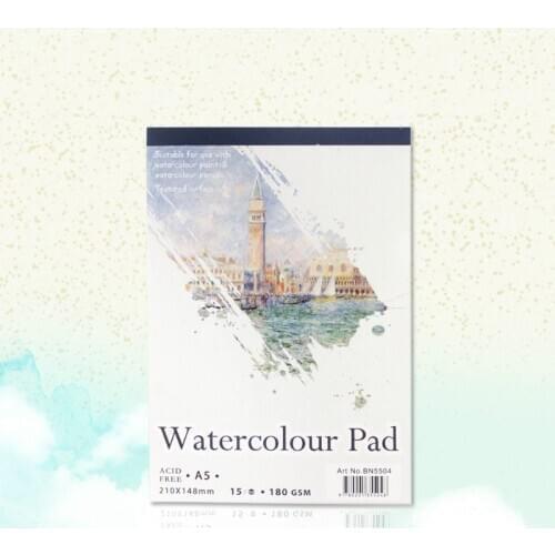 A5/A4 Watercolor Book Water Color Paper Sketch Notepad for Painting Drawing Diary Journal Creative Notebook Art Supplies