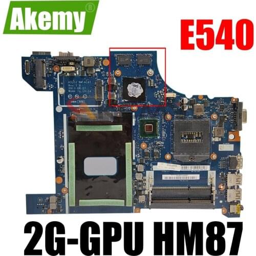 AILE2 NM-A161 for Lenovo ThinkPad E540 notebook motherboard 04X4949 04X4787 04X4950 04X4788 PGA947 2G-GPU HM87 100% test work