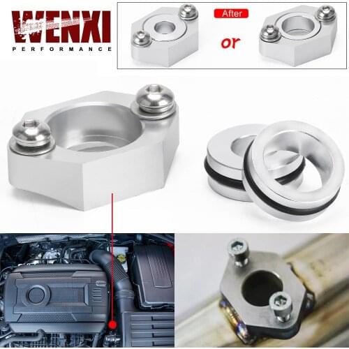 ALUMINUM MAP SENSOR FOR VW AUDI 1.8T FLANGE KIT For GOLF GTI BEETLE JETTA A4 PIPING KIT WX-AD03