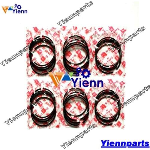 For Hino K13C K13CT 24V Piston Ring set Truck Diesel Engine Spare Parts
