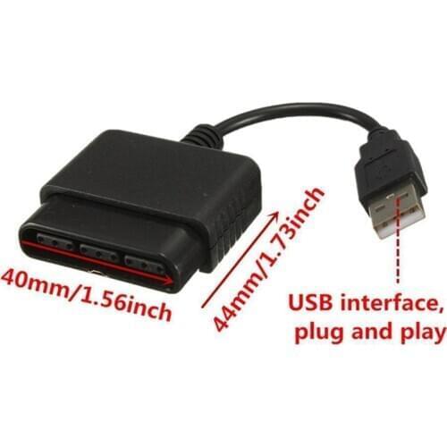 For PS1 PS2 Dualshock 2 Joypad GamePad To 3 PS3 PC USB Games Controller Adapter Converter Cable Without Driver