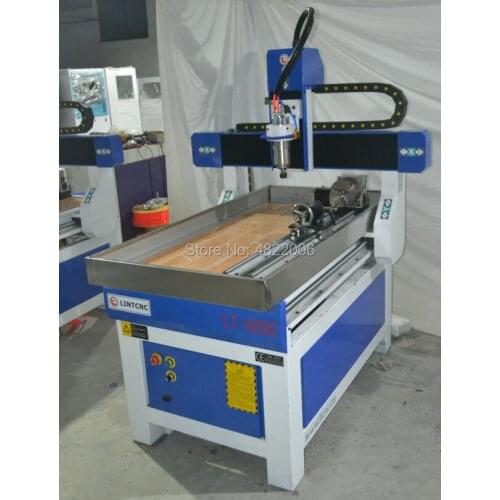 Good price 6090 stone cnc router carving machine wood 4 axis cnc router