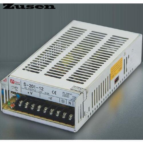 Zusen S-201W 5V 12V 15V 18V 24V 36V 48V Single Switching Power supply